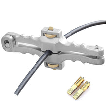 Round Cable Stripper Tool - Adjustable Cutting Depth Jacket Slitter - Fast & Precise Removal - 3/16