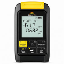 6 in 1 Fiber Optic Tester with Optical Power Meter,-50~+30dBm,VFL Function & RJ45 Cable Test, 850–1625nm Multi-Wavelength, Type-C Rechargeable, 500 Data Storage, Backlight Display, Handheld Tool