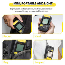 6 in 1 Fiber Optic Tester with Optical Power Meter,-50~+30dBm,VFL Function & RJ45 Cable Test, 850–1625nm Multi-Wavelength, Type-C Rechargeable, 500 Data Storage, Backlight Display, Handheld Tool