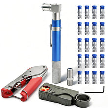 Coaxial Pocket Toner Pocket Continuity Tester(Tracer) and Toner with Light&Buzzer Voltage Toner and Barrel Connector Bundle for Testing Coax Cable, RG6, RG59, CATV Wire Tracer